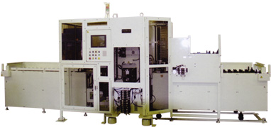 Fully automatic change-over type drive pinion straightener