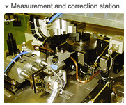 Measurement and correction station